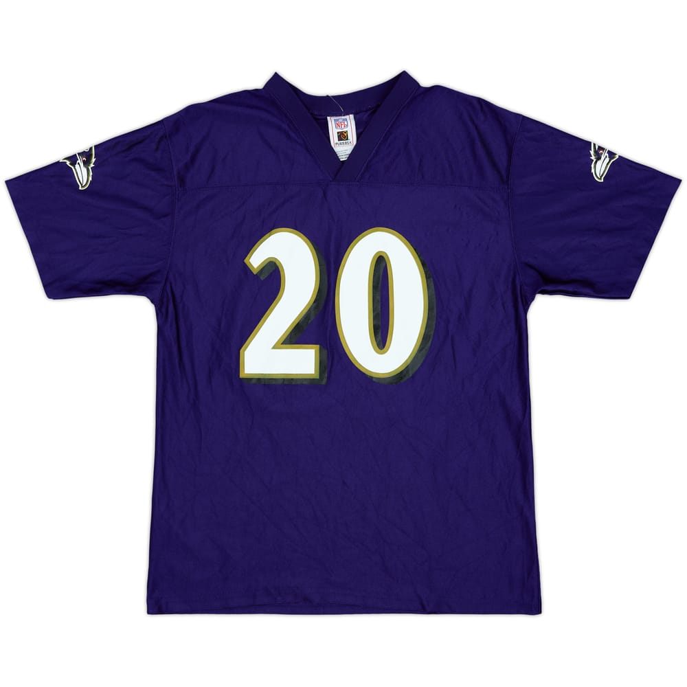 2005-06 Baltimore Ravens Reed #20 NFL Replica Home Jersey - 8/10 - (XL.Boys)