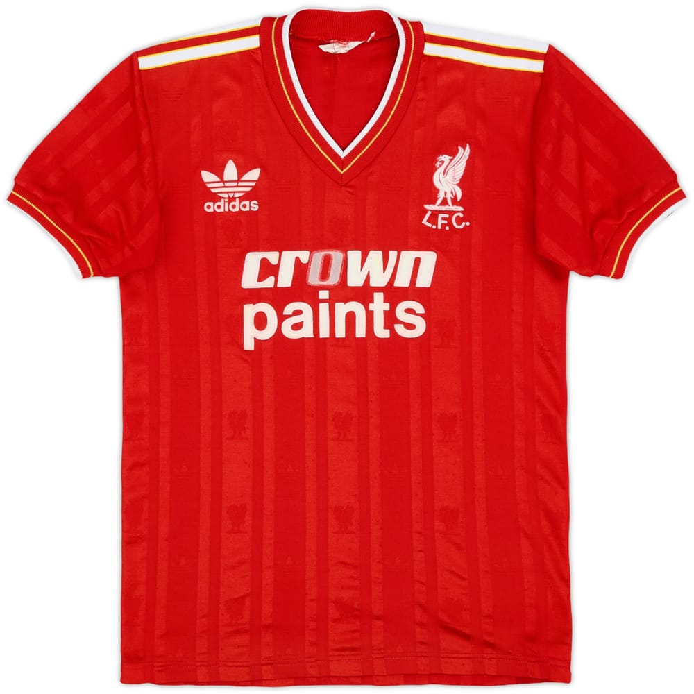 1985-87 Liverpool Home Shirt - 5/10 - (L.Boys)