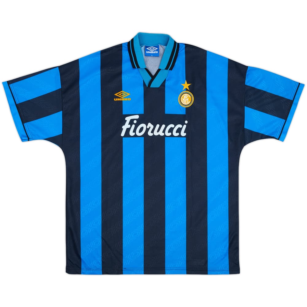 1994-95 Inter Milan Home Shirt - 8/10 - (XL)