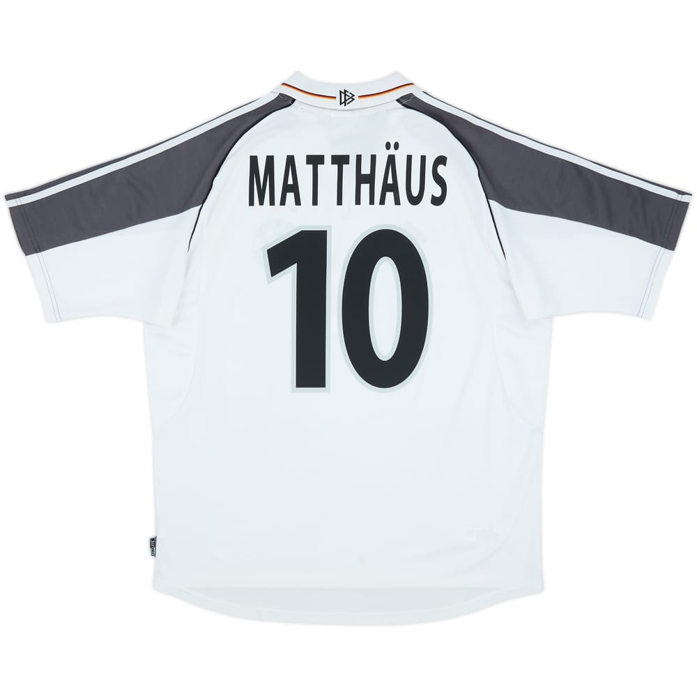 2000-02 Germany Home Shirt Matthaus #10 - 6/10 - (XL)