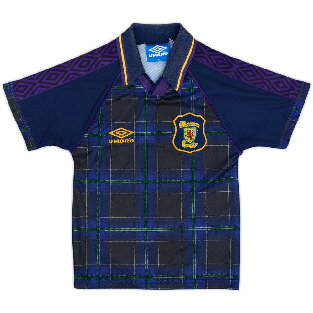 1994-96 Scotland Home Shirt - 8/10 - (S.Boys)