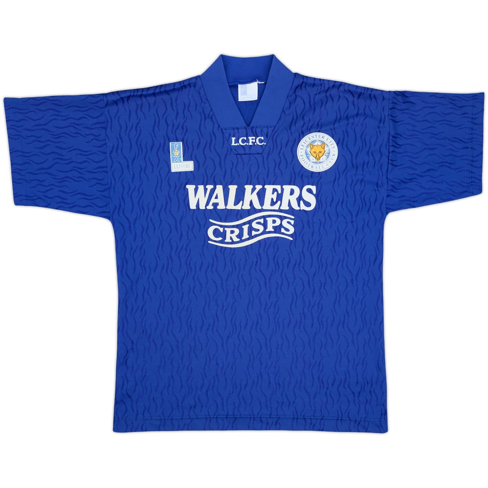 1992-94 Leicester Home Shirt - 8/10 - (M)