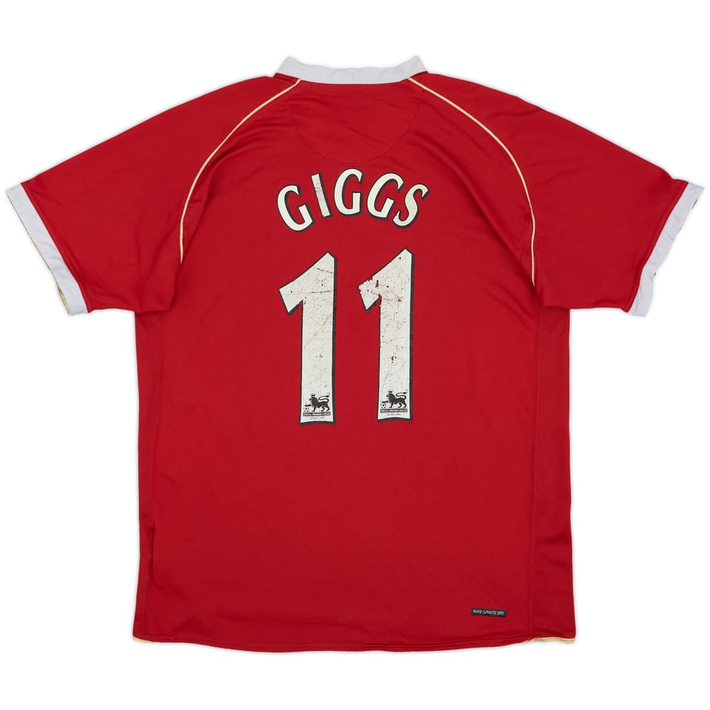 2006-07 Manchester United Home Shirt Giggs #11 - 5/10 - (L)