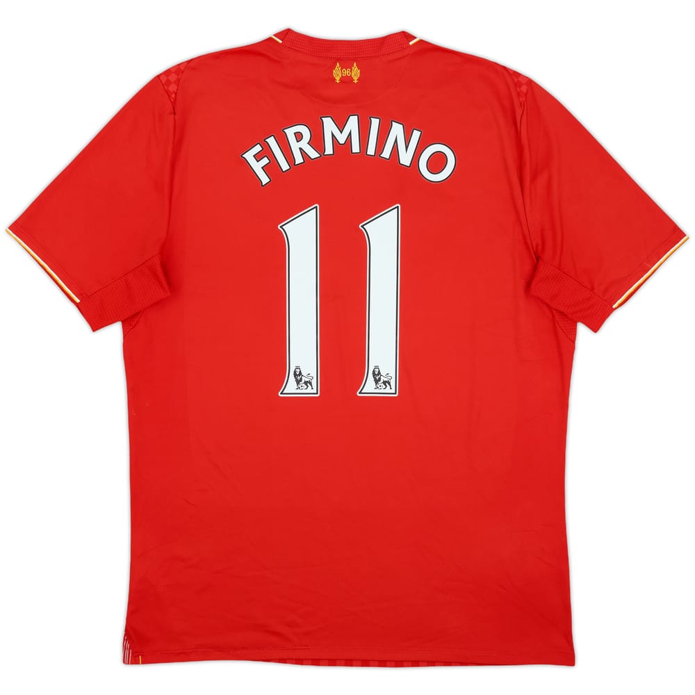 2015-16 Liverpool Home Shirt Firmino #11 - 6/10 - (L)