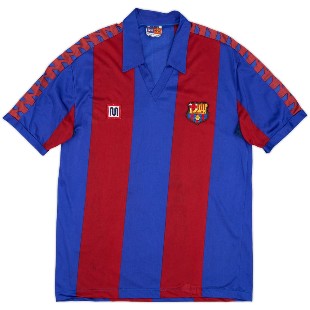 1984-89 Barcelona Home Shirt - 6/10 - (L)