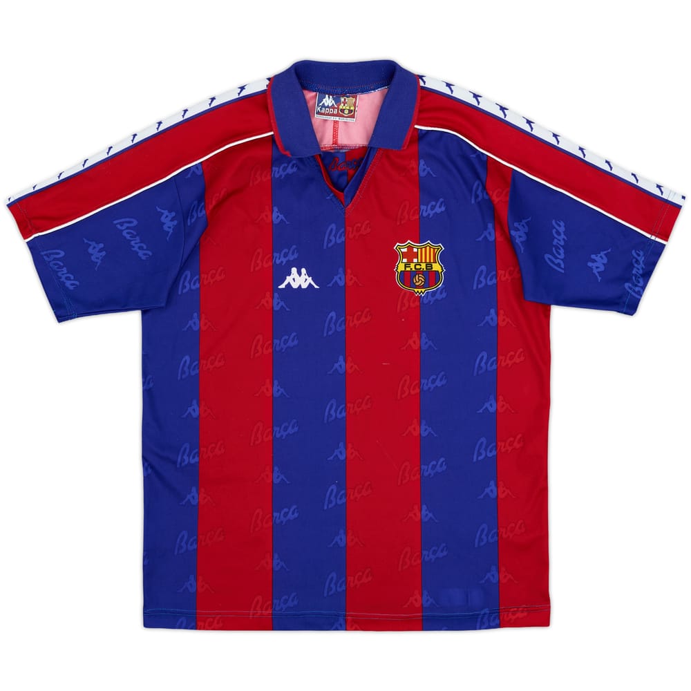 1992-95 Barcelona Basic Home Shirt - 8/10 - (M)