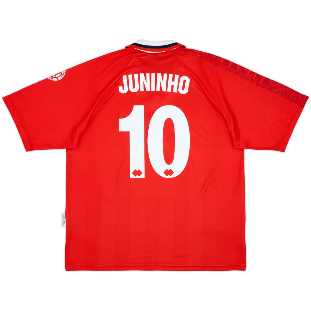 1996-97 Middlesbrough Home Shirt Juninho #10 - 6/10 - (L)