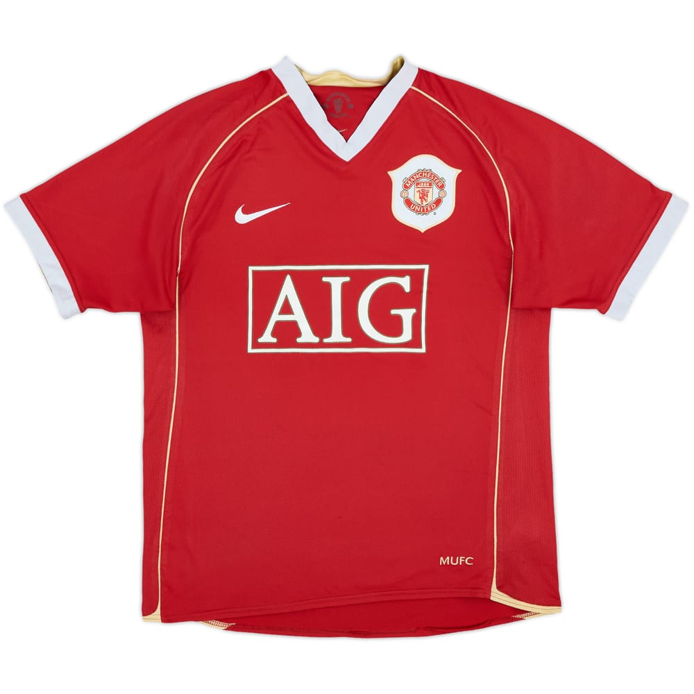 2006-07 Manchester United Home Shirt - 5/10 - (S)