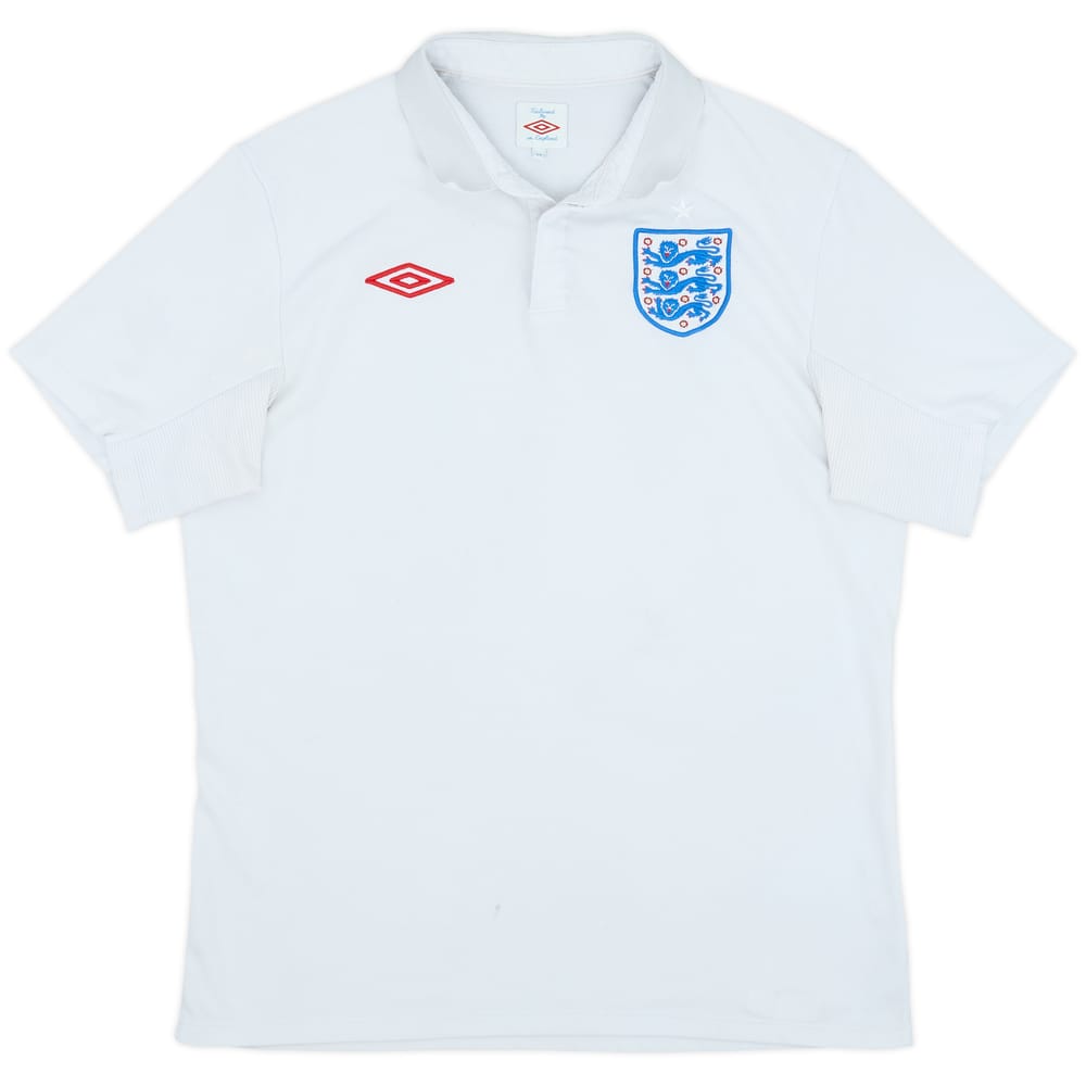 2009-10 England Home Shirt - 5/10 - (L)