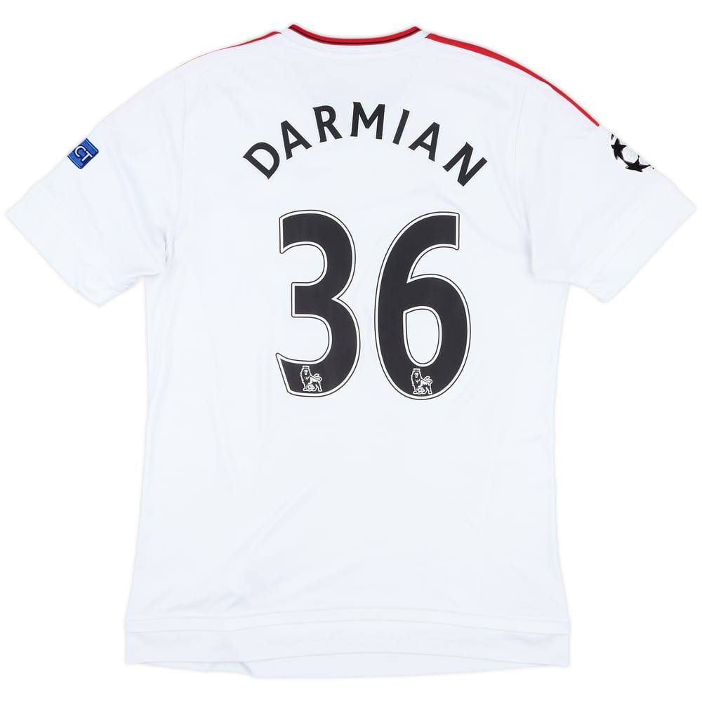 2015-16 Manchester United Away Shirt Darmian #36 - 5/10 - (M)