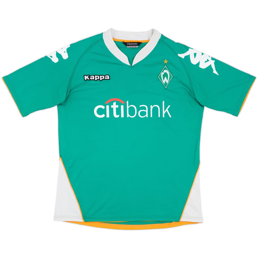 2007-08 Werder Bremen Home Shirt - 4/10 - (L)