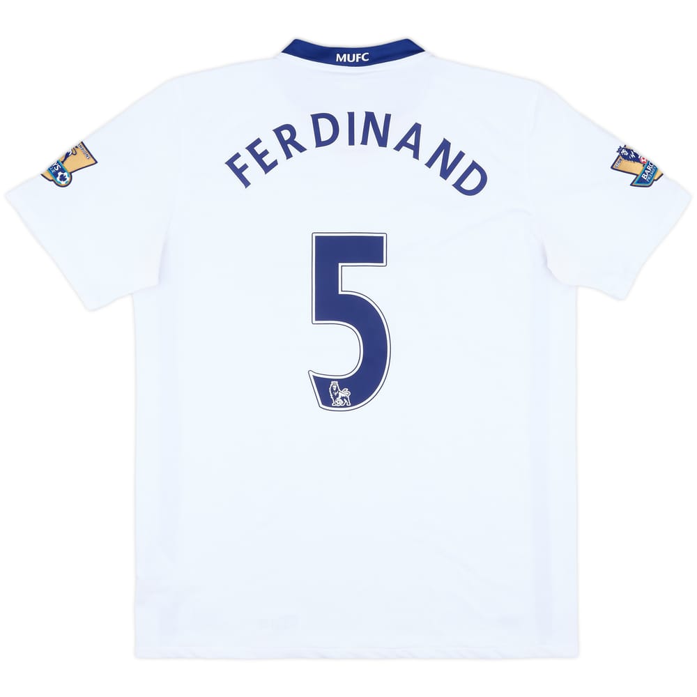 2008-10 Manchester United Away Shirt Ferdinand #5 - 8/10 - (L)