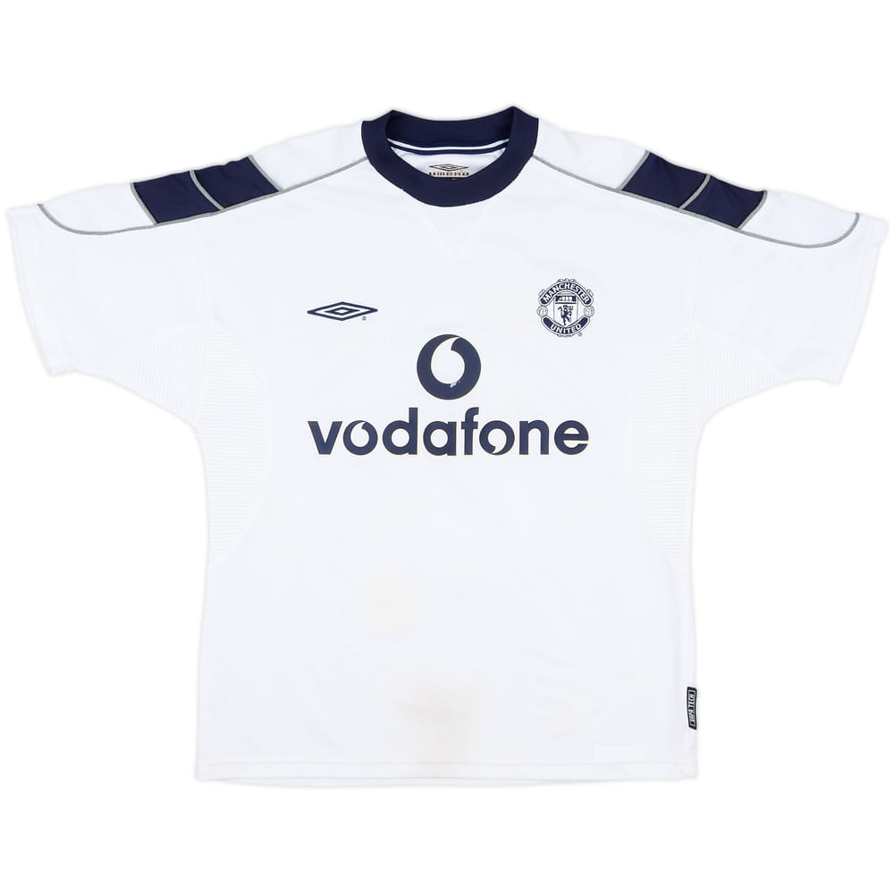 2000-01 Manchester United Away Shirt - 5/10 - (XL.Boys)