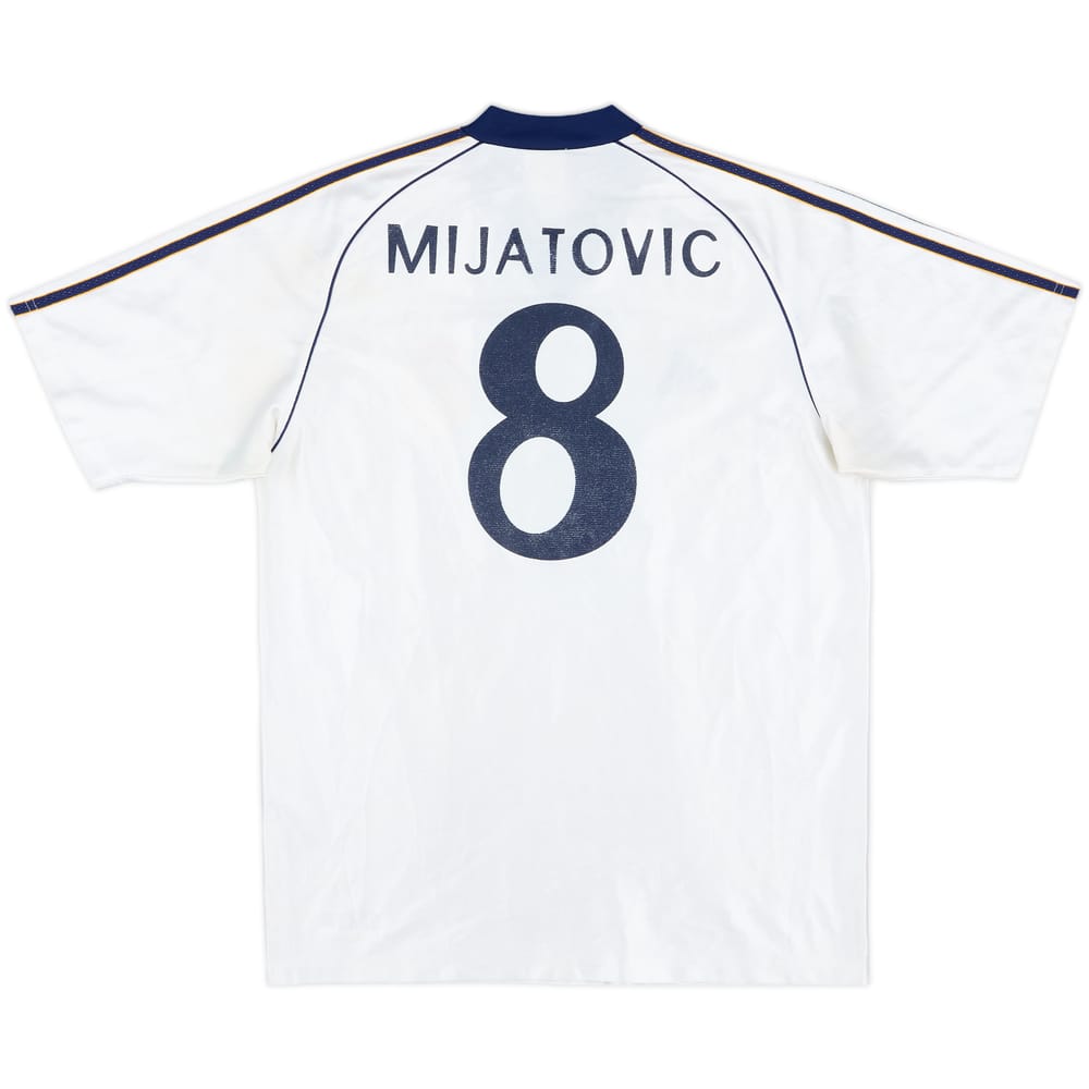 1998-00 Real Madrid Home Shirt Mijatovic #8 - 6/10 - (XL.Boys)