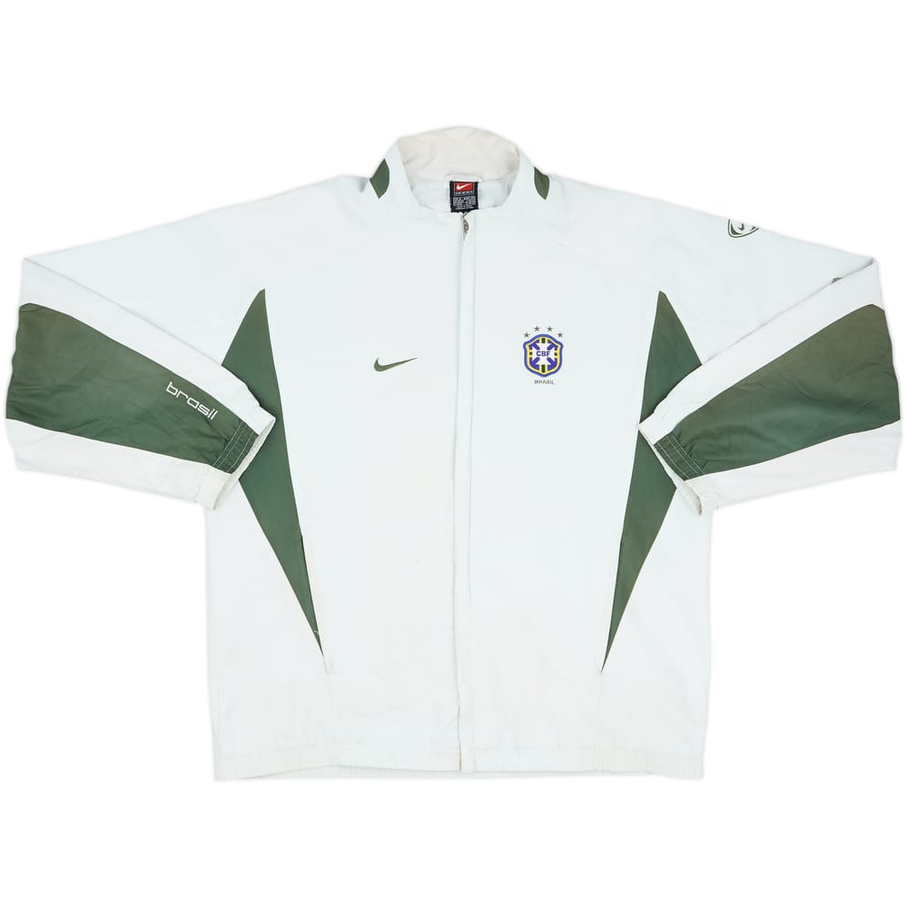 2002-03 Brazil Nike Track Jacket - 3/10 - (M)