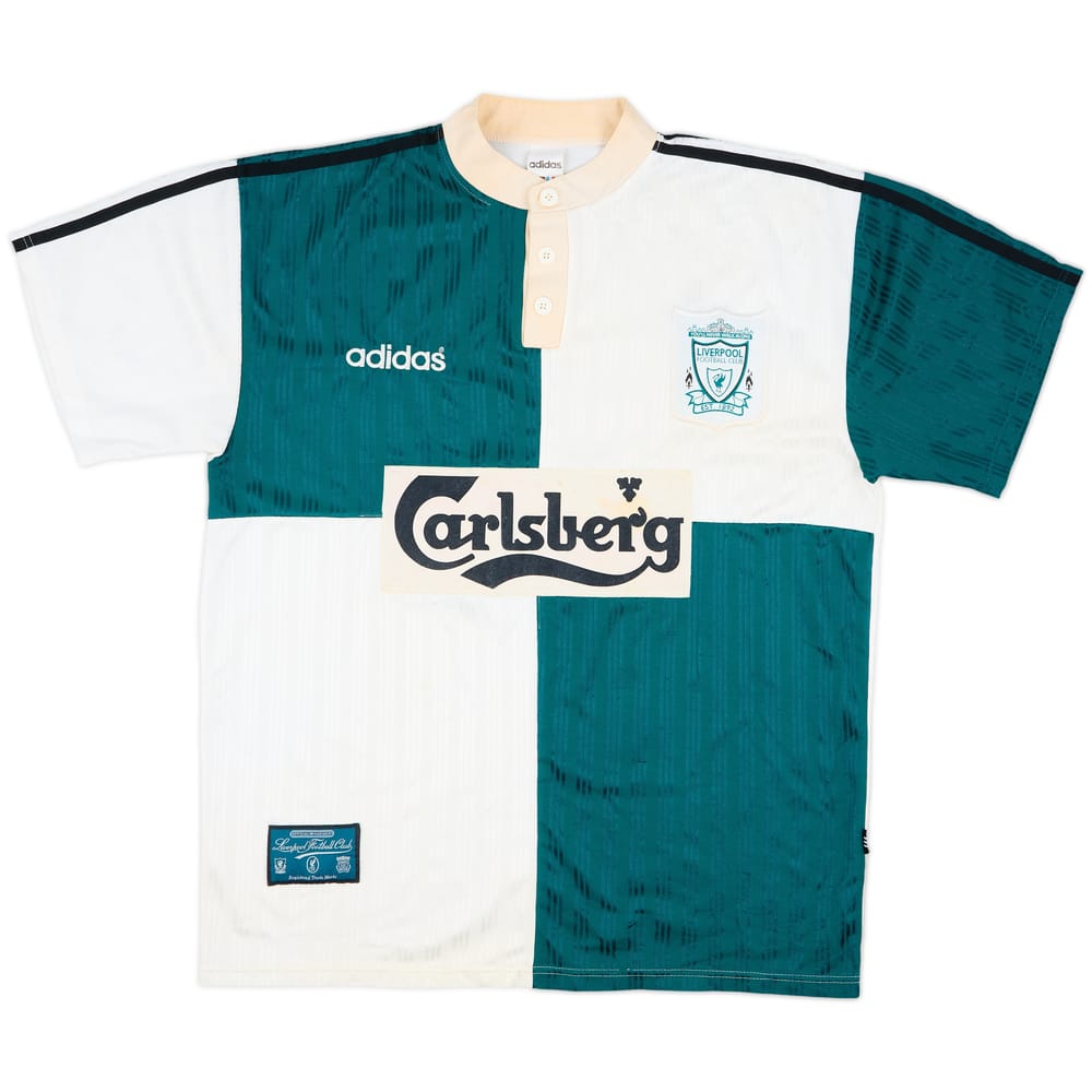 1995-96 Liverpool Away Shirt - 5/10 - (XL)