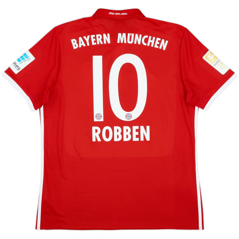 2016-17 Bayern Munich Home Shirt Robben #10 - 5/10 - (L)