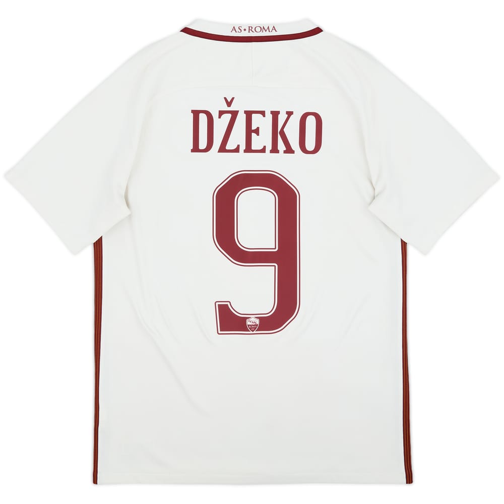 2016-17 Roma Away Shirt Dzeko #9 - 7/10 - (S)