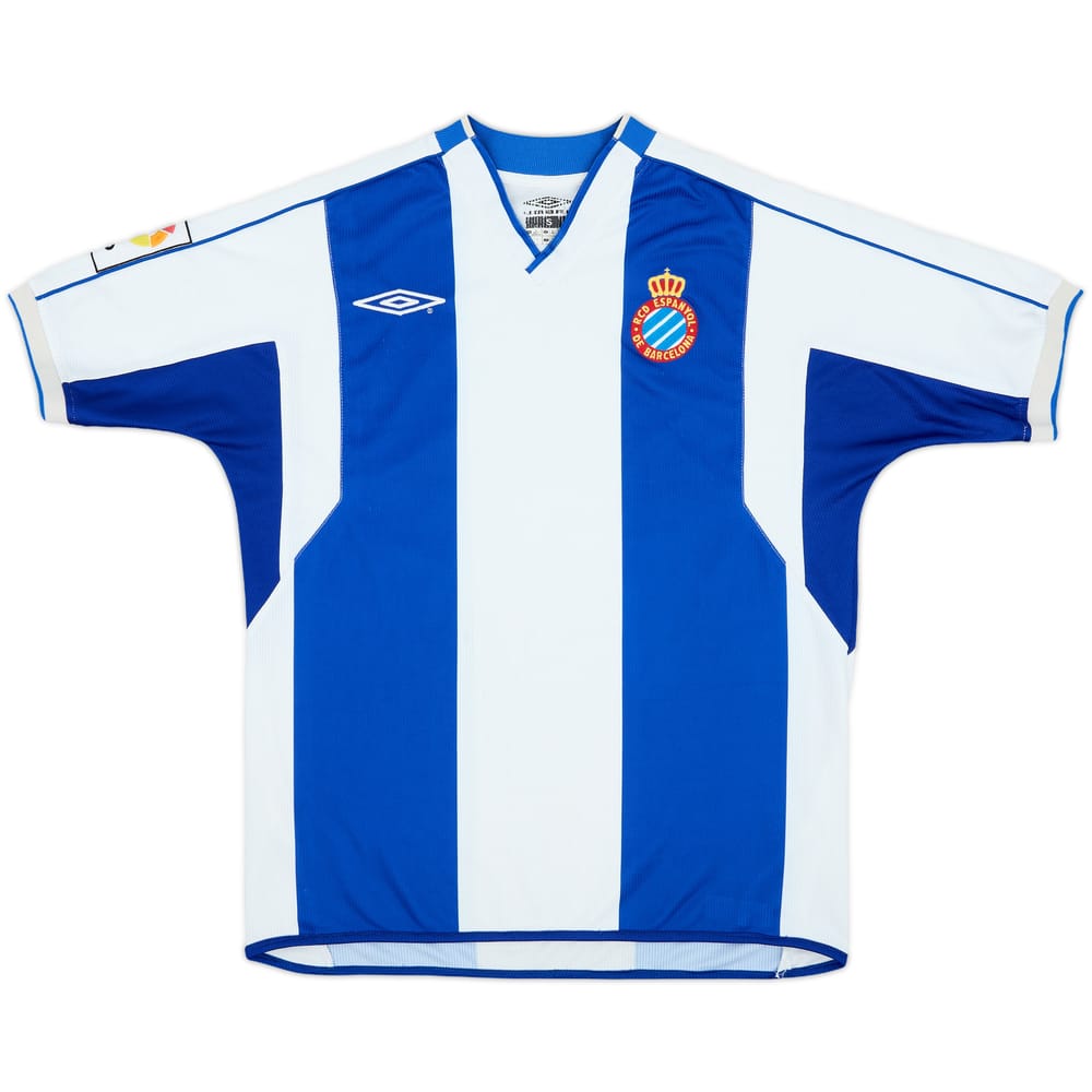 2002-03 Espanyol Home Shirt - 8/10 - (S)