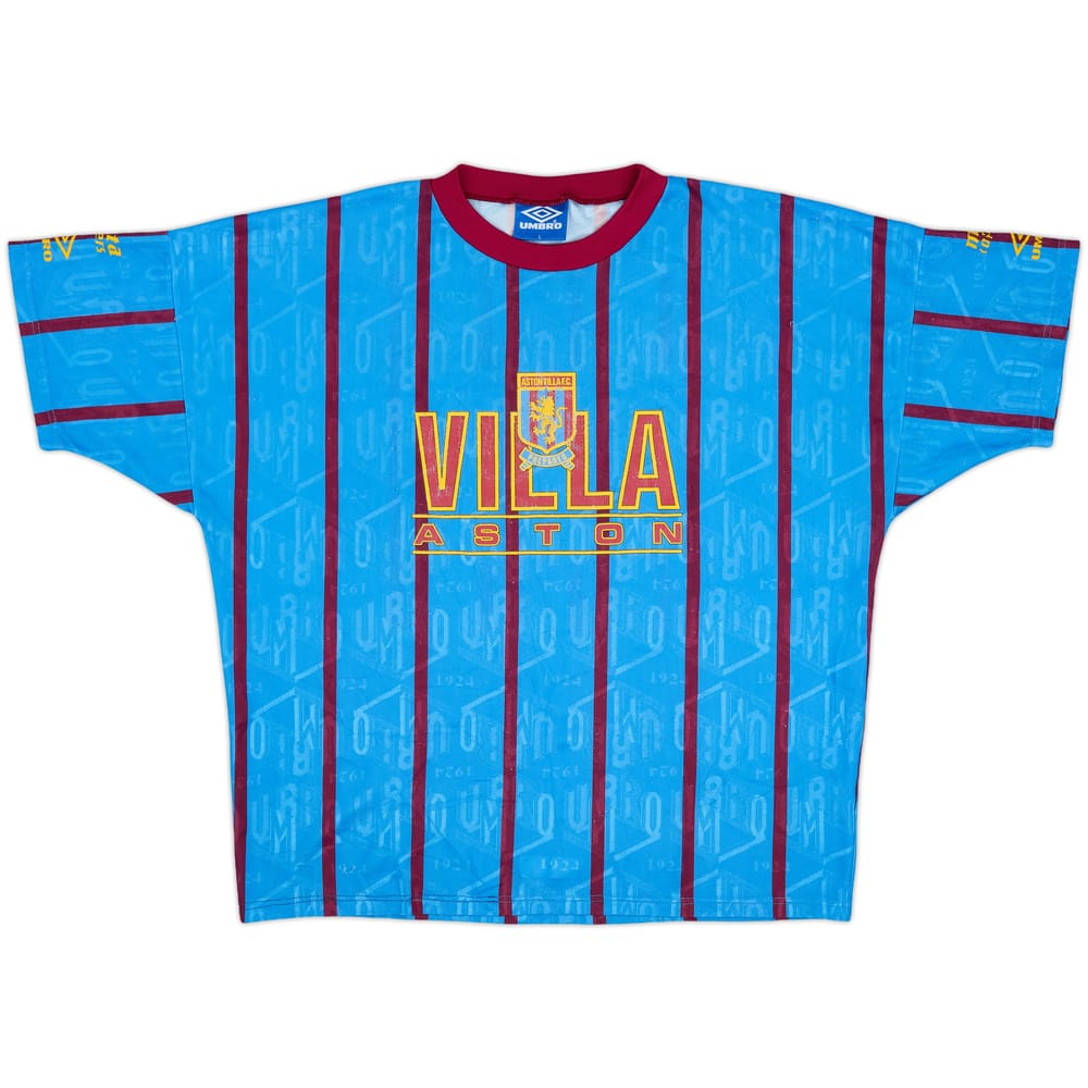 1992-93 Aston Villa Umbro Leisure Shirt - 7/10 - (L)