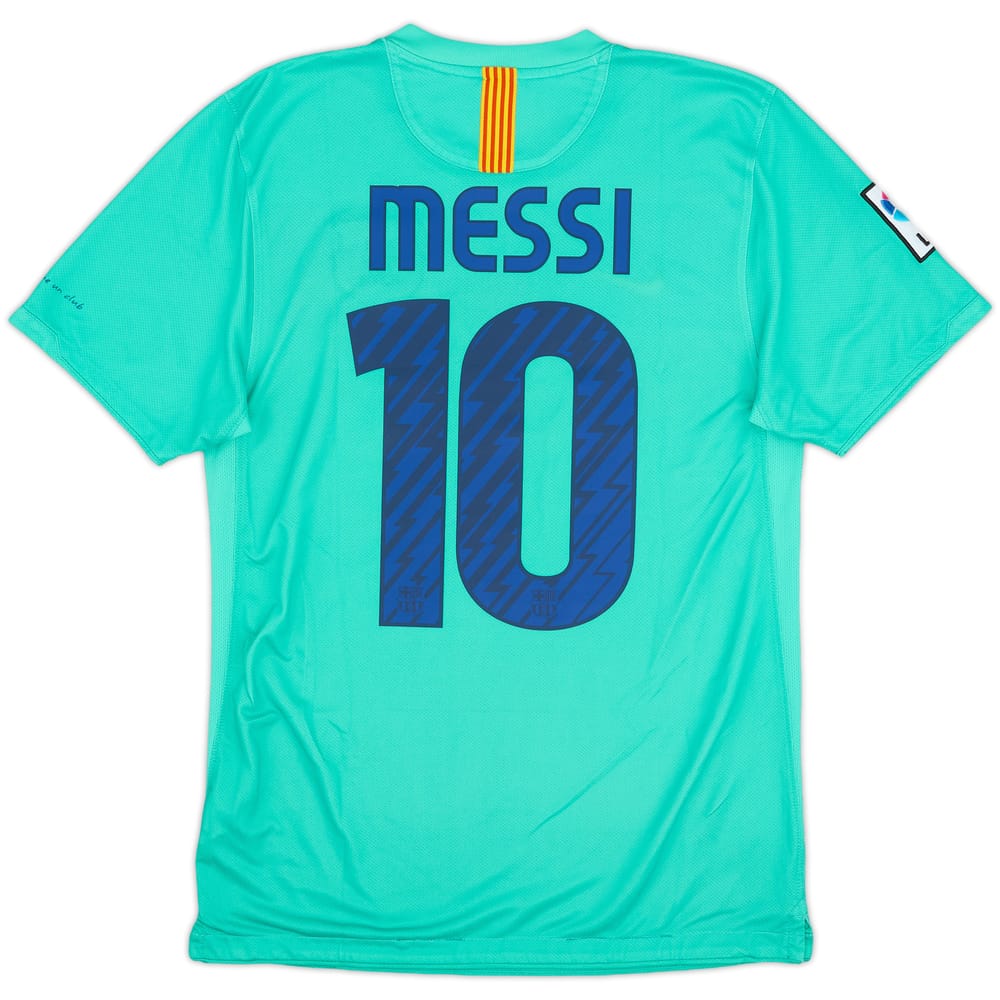 2010-11 Barcelona Away Shirt Messi #10 - 5/10 - (S)