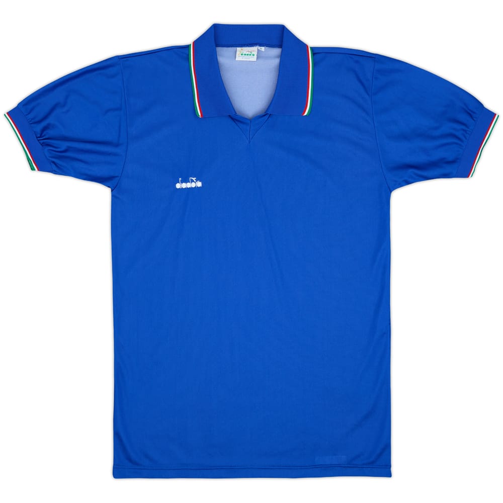 1986-88 Italy Home Diadora Template Shirt - 8/10 - (M)