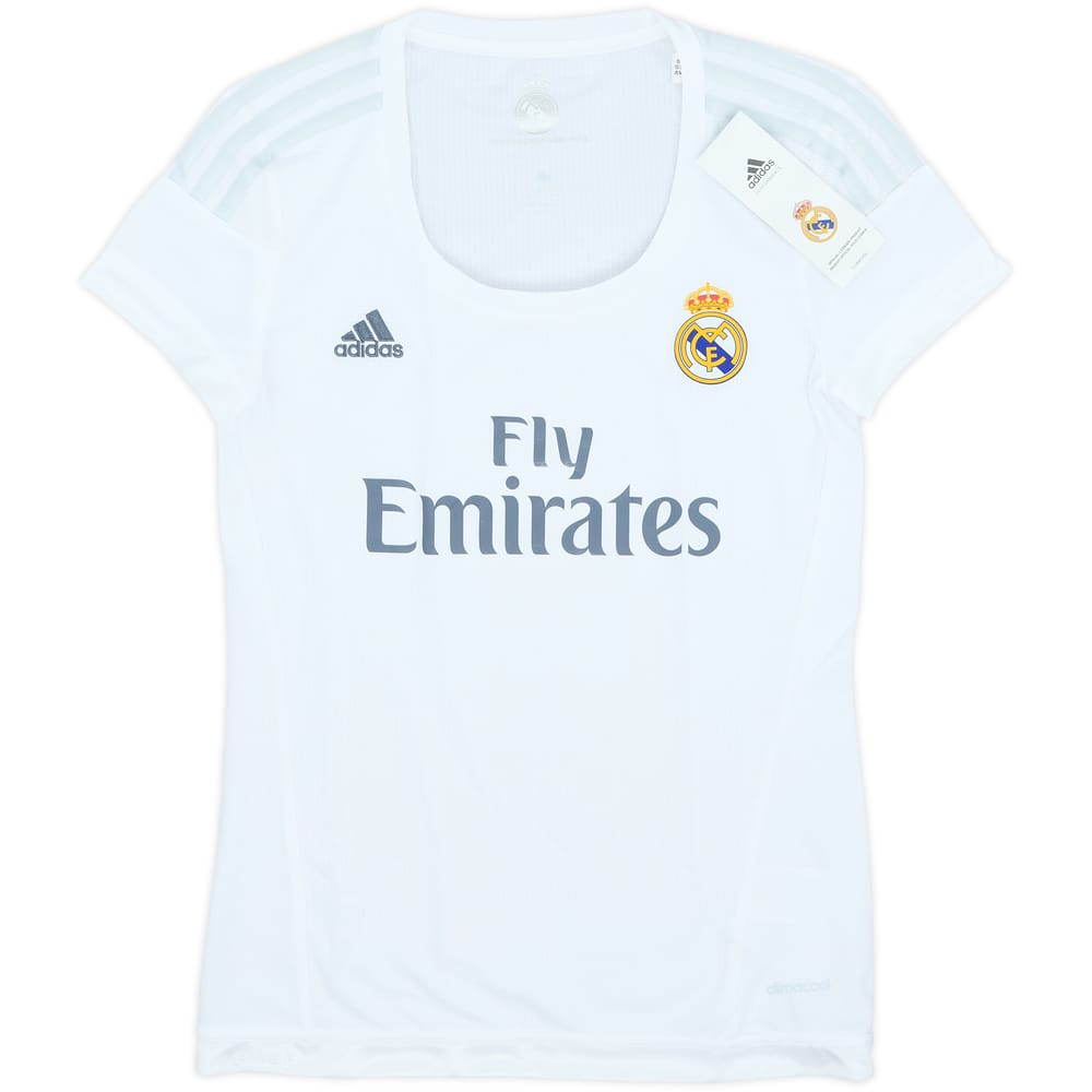 2015-16 Real Madrid Home Shirt (Women's XS)