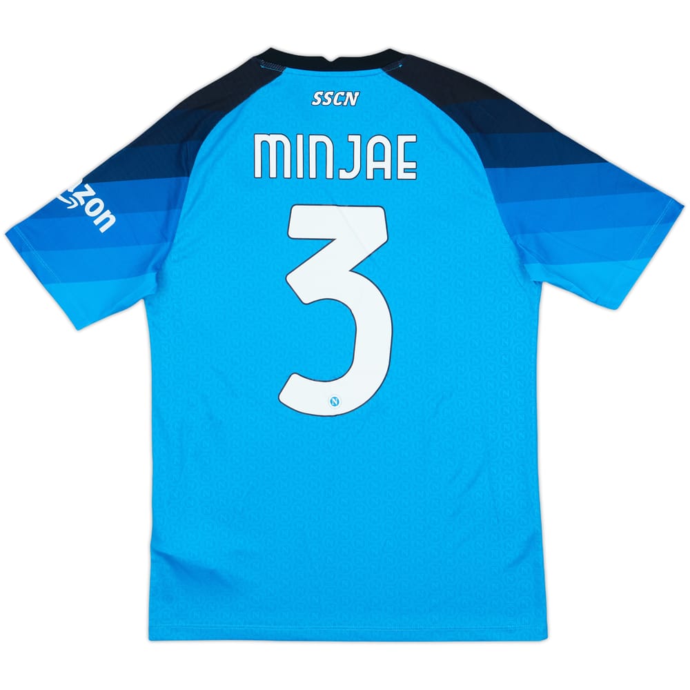 2022-23 Napoli Authentic Home Shirt Min Jae #3 (M)