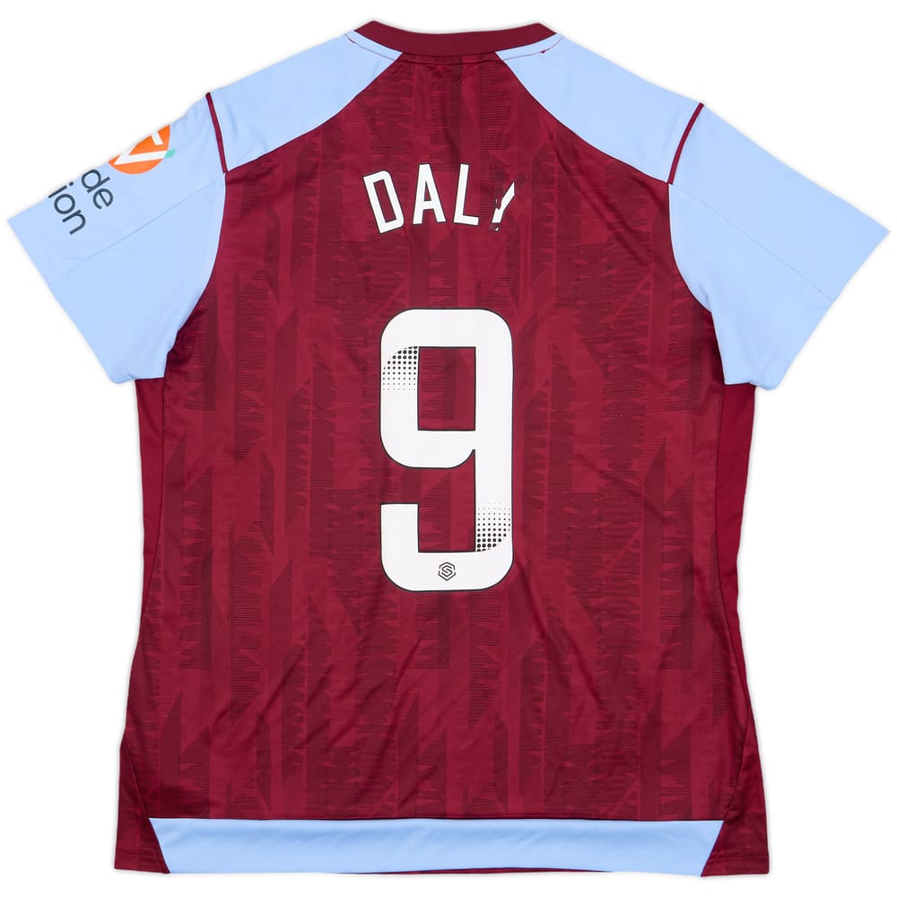 2023-24 Aston Villa Home Shirt Daly #9 (Women's L)