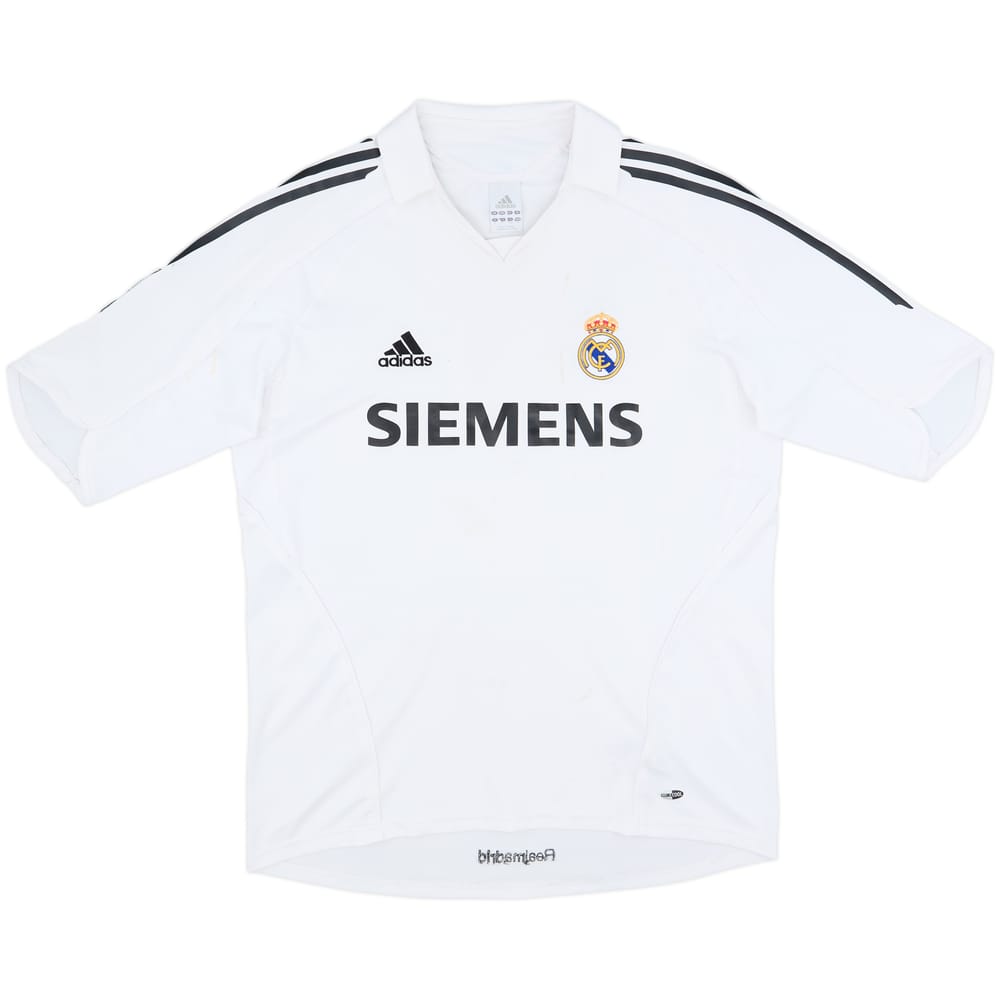 2005-06 Real Madrid Home Shirt - 5/10 - (L)