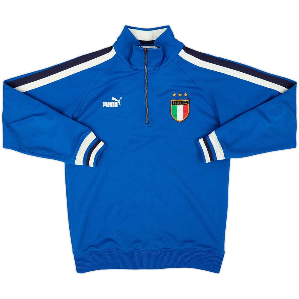 2003-04 Italy Puma 1/4 Zip Sweat Top - 6/10 - (S)