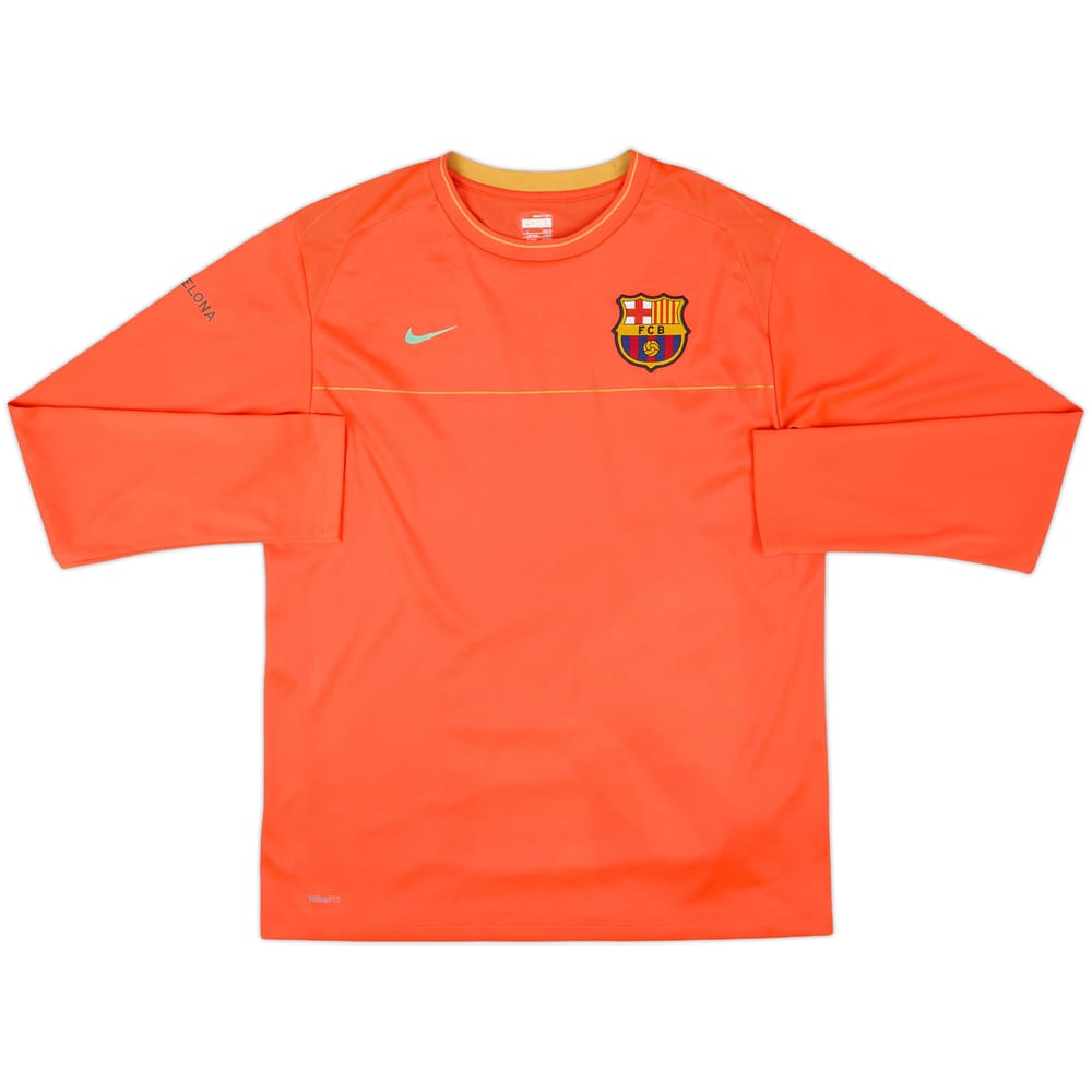 2008-09 Barcelona Nike Training L/S Shirt - 8/10 - (L)