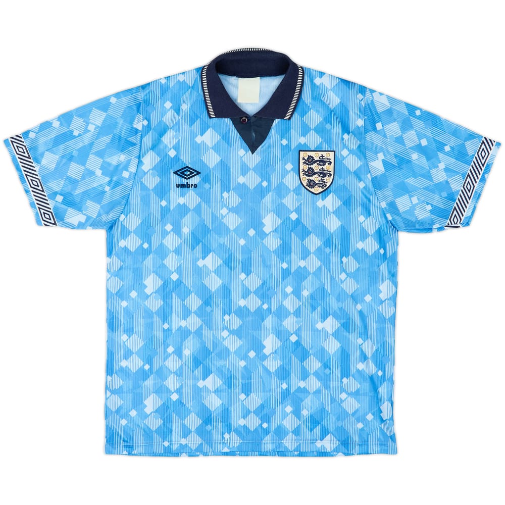 1990-92 England Third Shirt - 8/10 - (L)