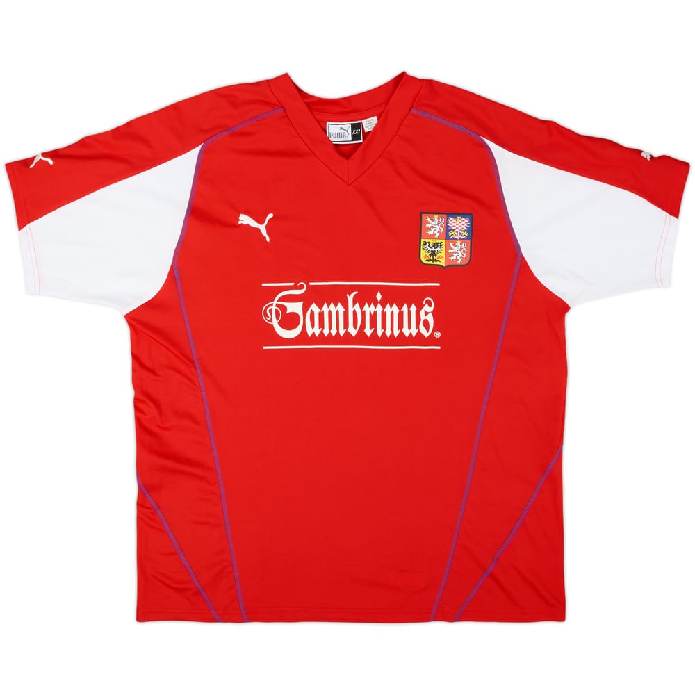 2004-05 Czech Republic Basic Home Shirt - 9/10 - (XXL)