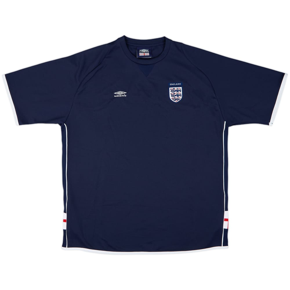 2000-01 England Umbro Training Shirt - 9/10 - (XL)
