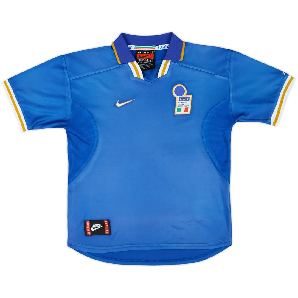 1996-97 Italy Home Shirt - 4/10 - (XL.Boys)