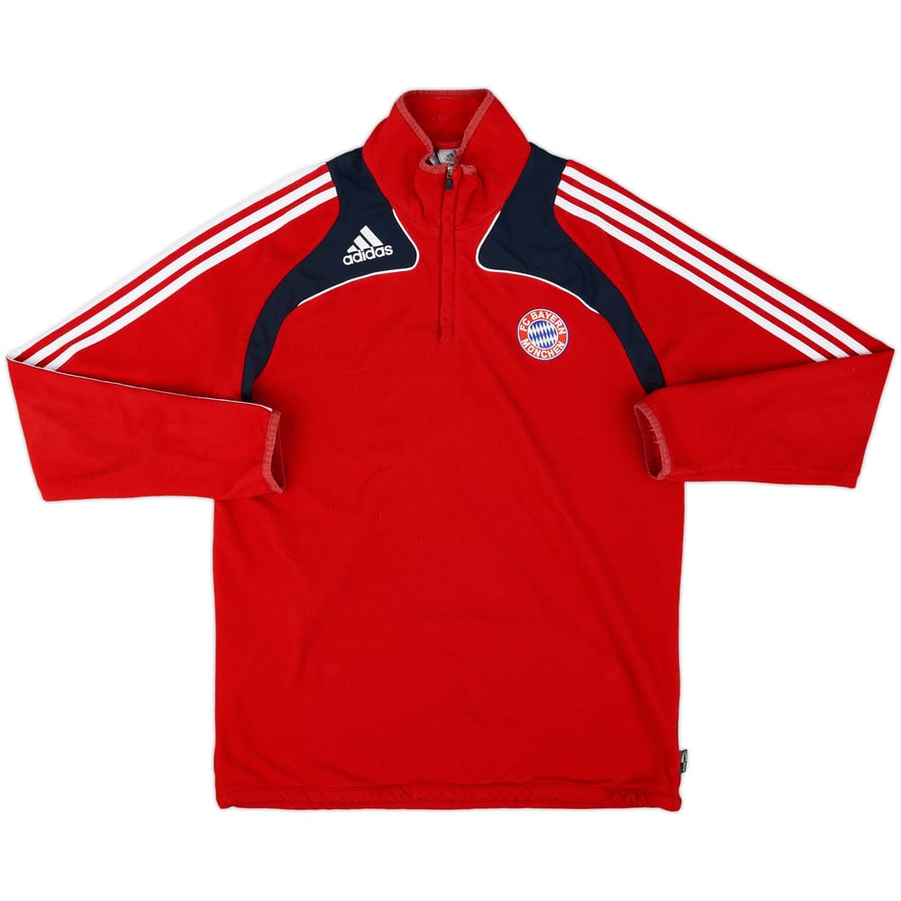 2008-09 Bayern Munich adidas 1/4 Zip Fleece Top - 9/10 - (M/L)