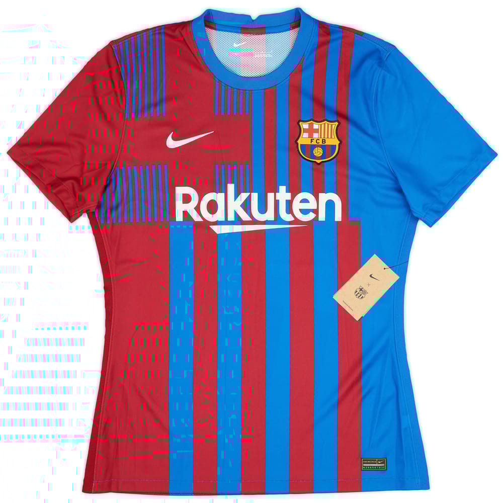 2021-22 Barcelona Authentic Home Shirt