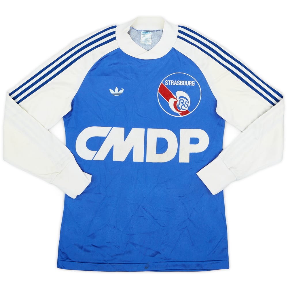 1978-79 Strasbourg Home L/S Shirt - 8/10 - (XS)