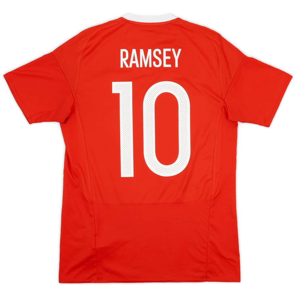 2016-17 Wales Home Shirt Ramsey #10 - 8/10 - (M)