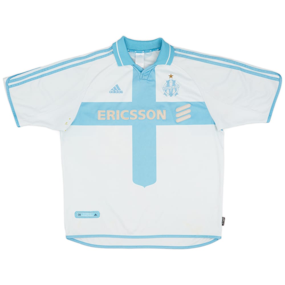 2000-01 Olympique Marseille Home Shirt - 5/10 - (XL)