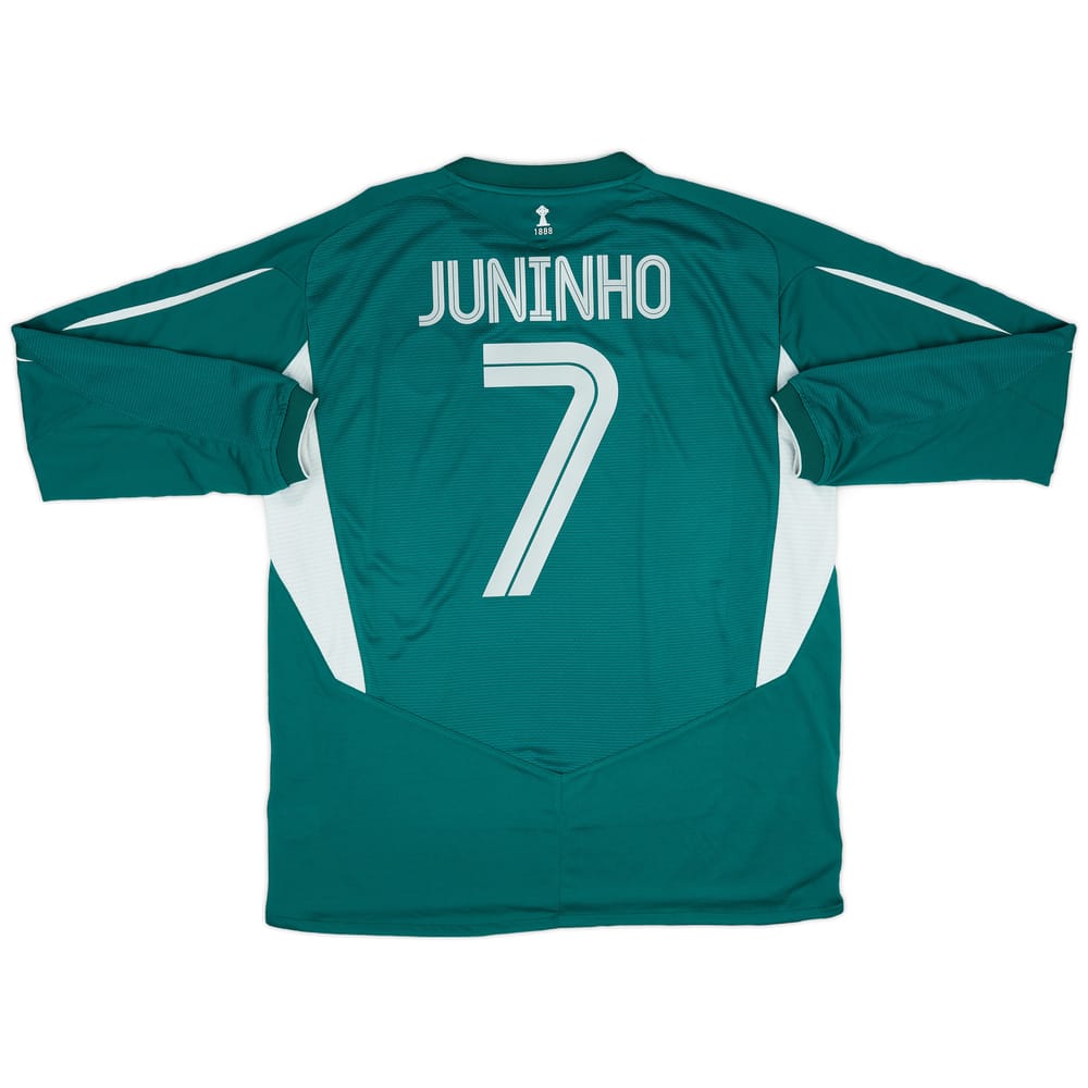 2004-05 Celtic Away L/S Shirt Juninho #7 - 8/10 - (XL)