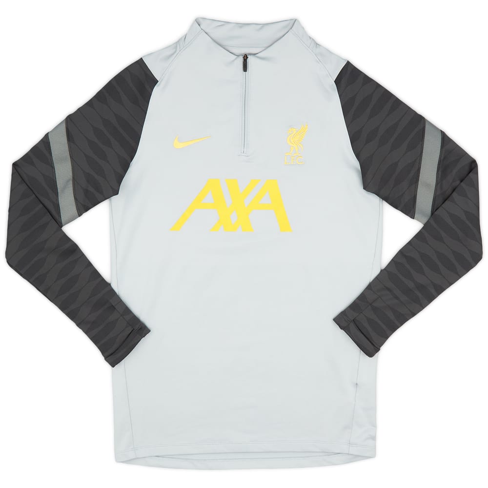 2021-22 Liverpool Nike 1/4 Zip Training Top - 6/10 - (S)