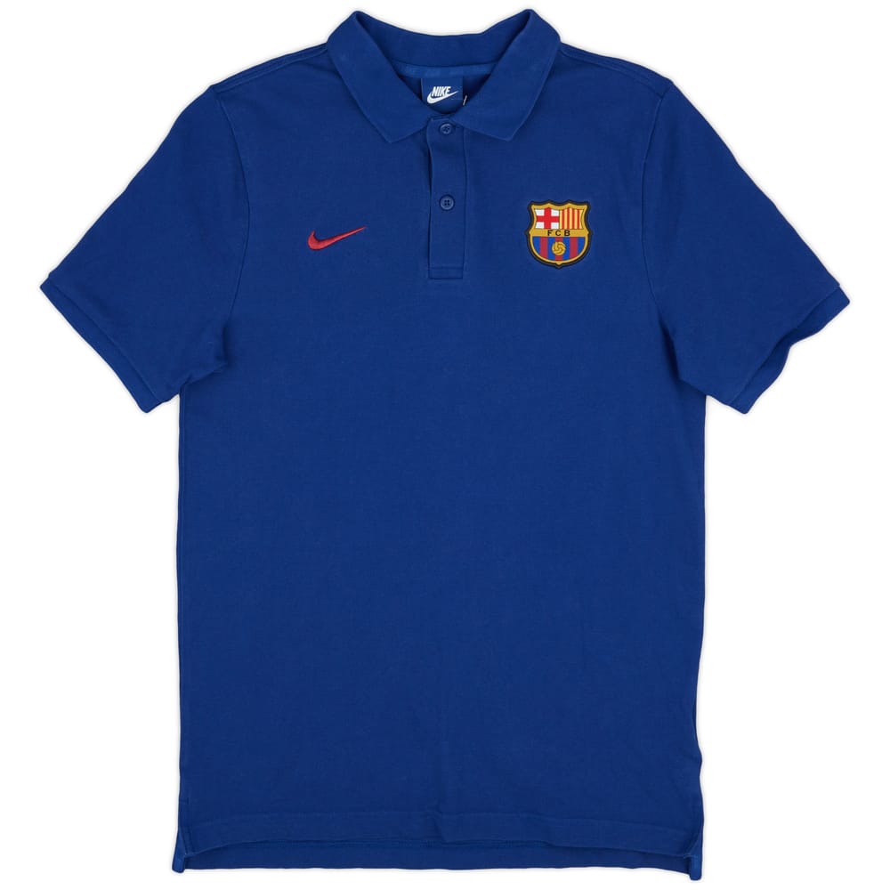 2015-16 Barcelona Nike Polo Shirt - 9/10 - (S)