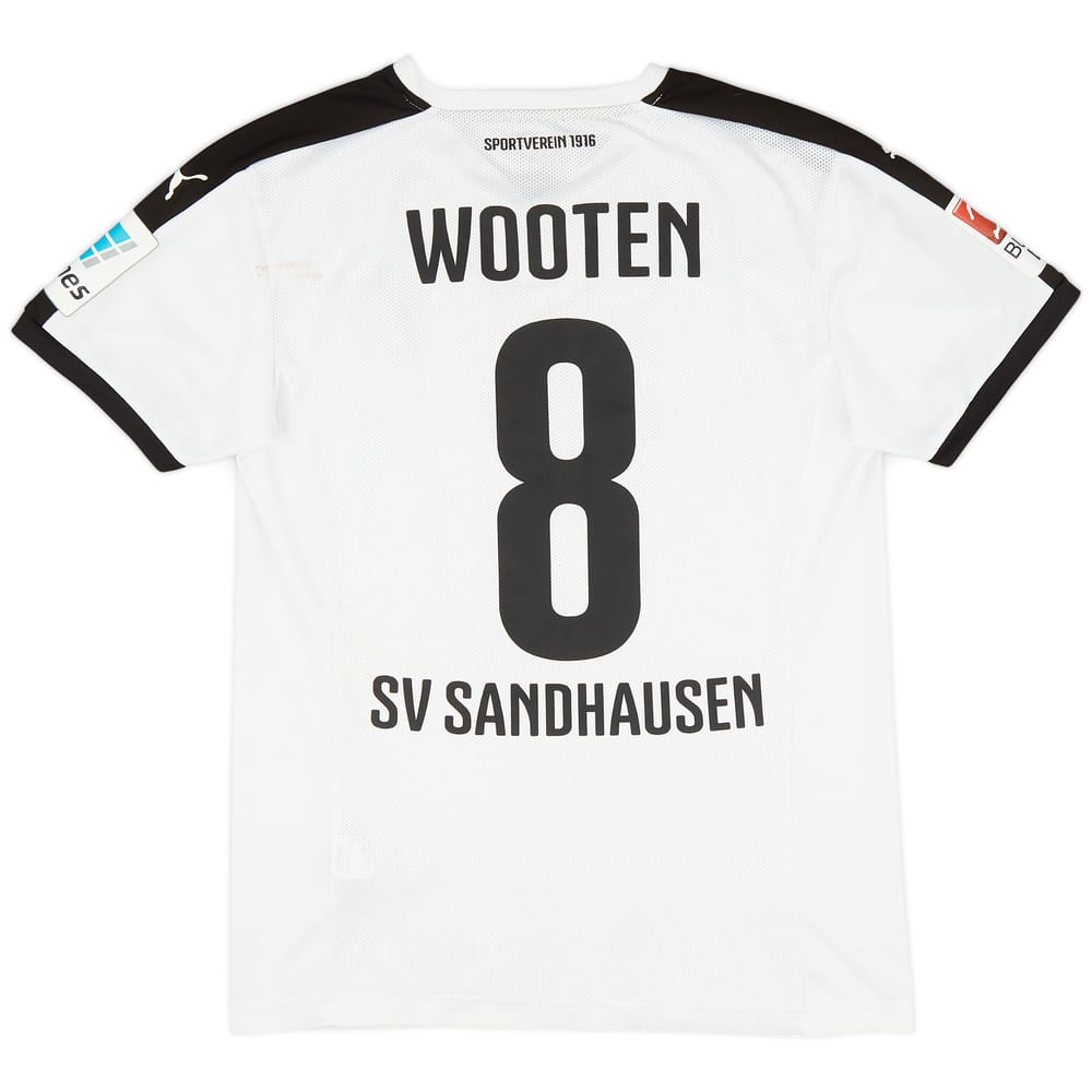 2015-16 Sandhausen Away Shirt Wooten #8 - 7/10 - (M)