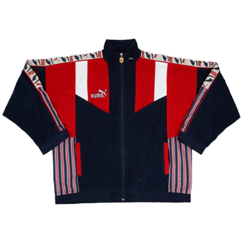 1994-96 Atletico Madrid Puma Track Jacket - 7/10 - (L)