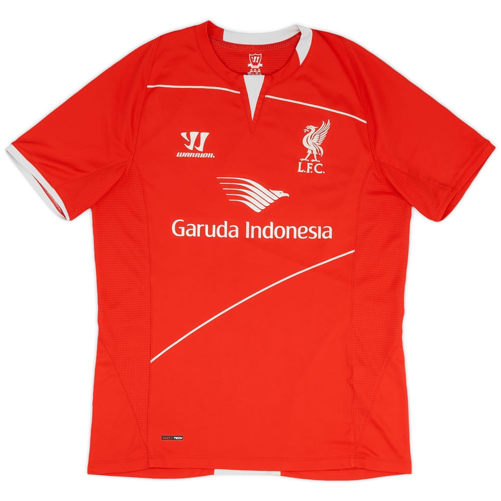 2014-15 Liverpool Warrior Training Shirt - 8/10 - (M)