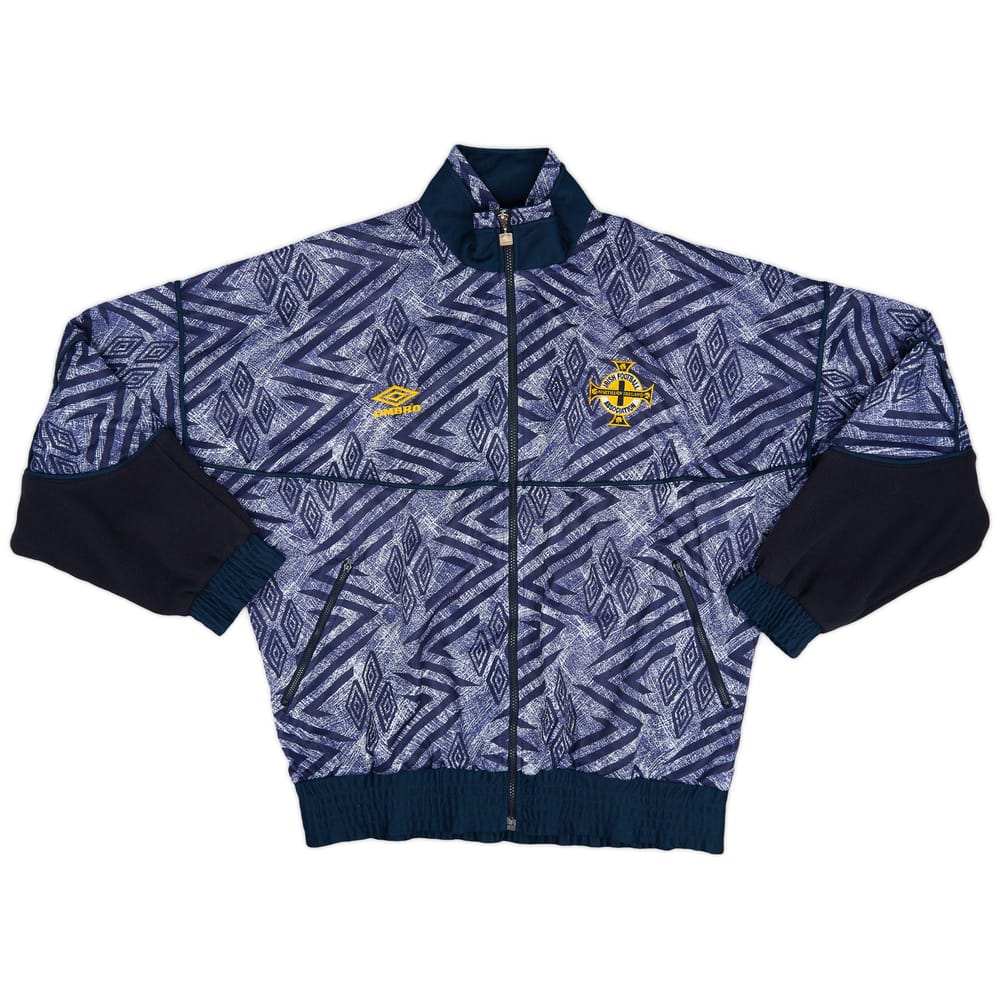 1993-94 Northern Ireland Umbro Track Jacket - 9/10 - (XL)