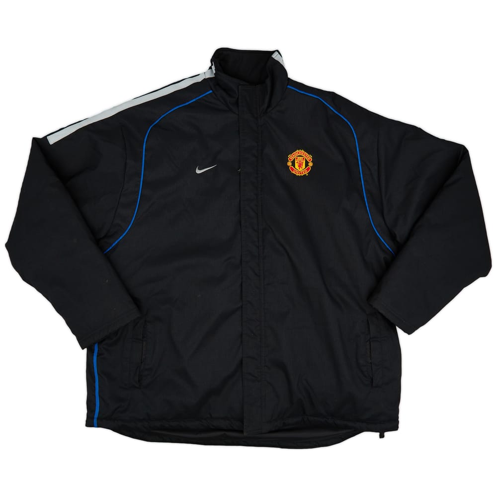 2002-03 Manchester United Nke Padded Bench Coat - 8/10 - (XXL)