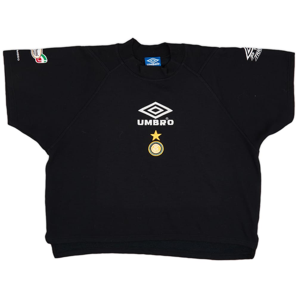 1994-95 Inter Milan Umbro S/S Sweat Top - 9/10 - (L)